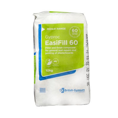 British Gypsum Gyproc EasiFill 60 10Kg