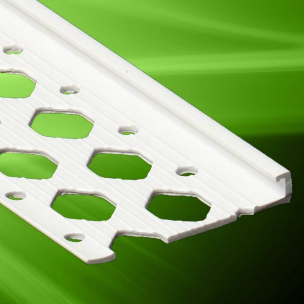 10mm Speed Pro PVC Stop Bead White 3000mm