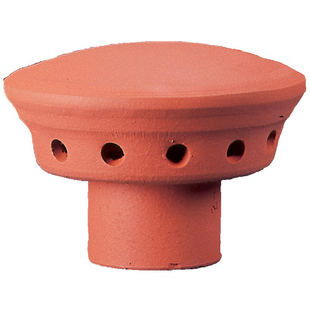 Product image for Forterra Red Bank Flue Ventilator 190mm Red