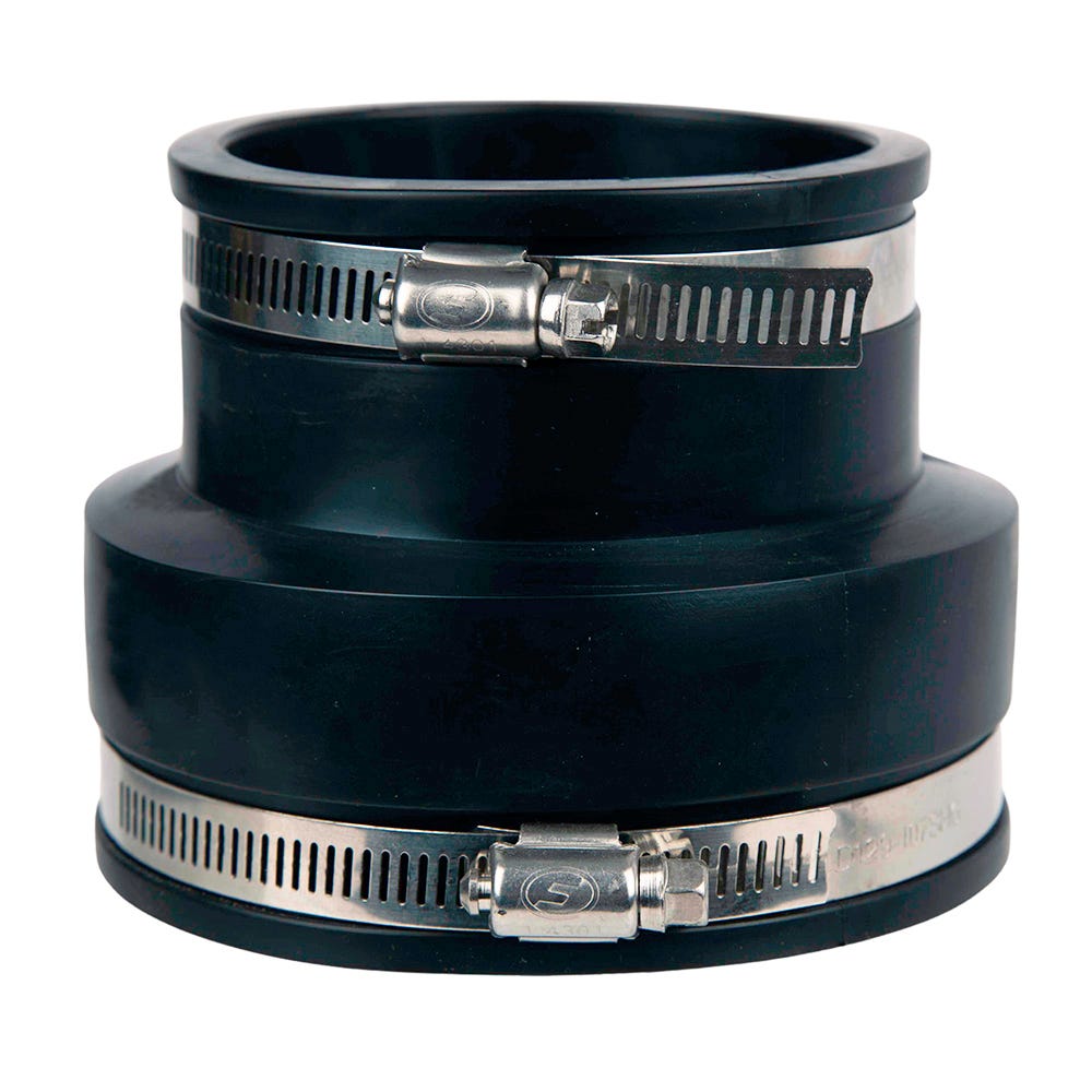 Fernco 104-111mm / 76-85mm Flexible PVC Coupling
