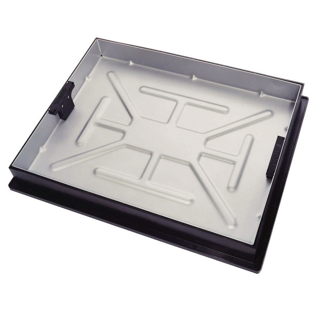 600mm x 450mm 10T Recessed Block Paviour Manhole Cover & Frame