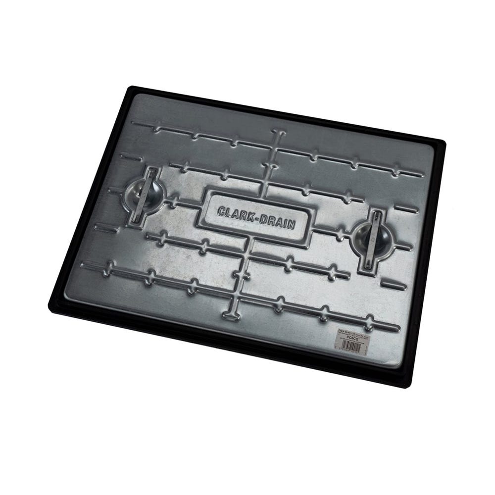 600mm x 450mm 10T Steel Solid Top Manhole Cover & Frame