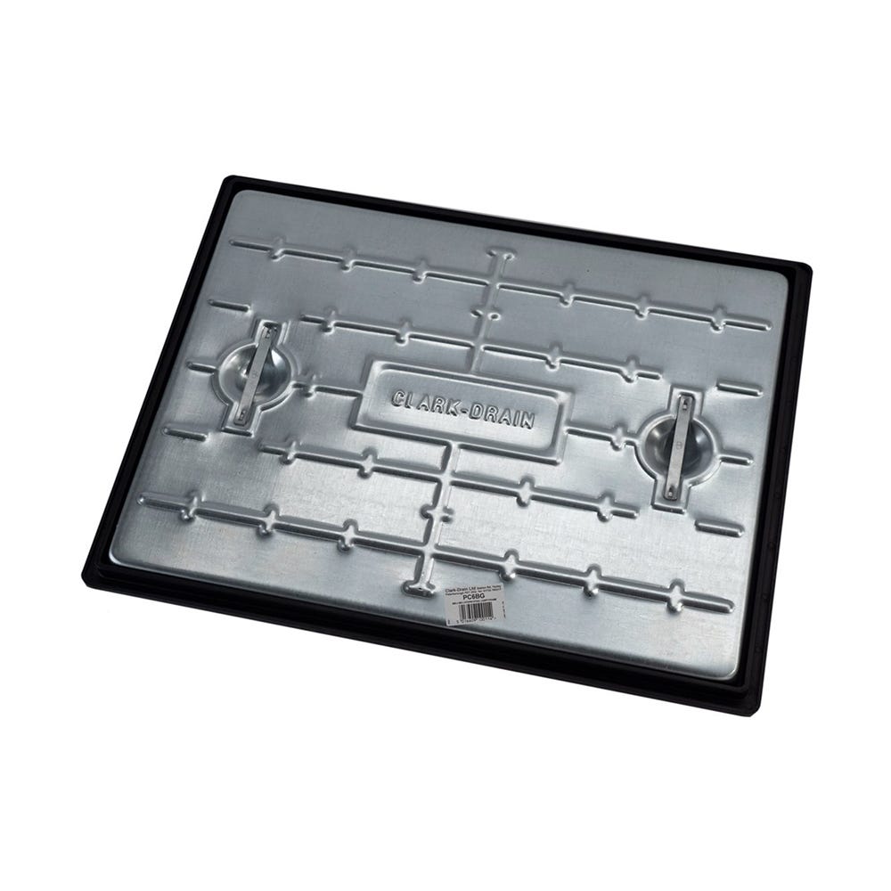 600mm x 450mm 5T Steel Solid Top Manhole Cover & Frame