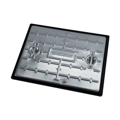 600mm x 450mm 5T Steel Solid Top Manhole Cover & Frame