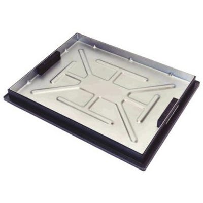 600mm x 450mm 5T Recessed Manhole Cover & Frame Concrete Infill