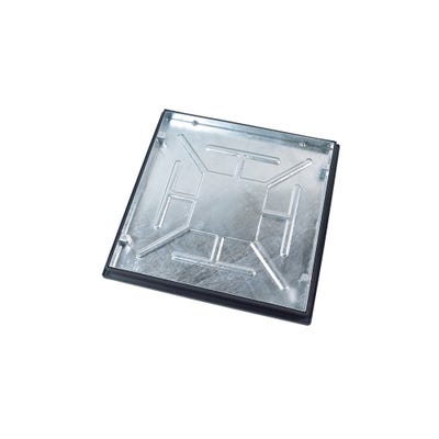 600mm x 600mm 5T Recessed Manhole Cover & Frame Concrete Infill