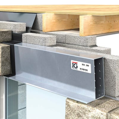 IG Standard Box 200 Steel Lintel 1500mm