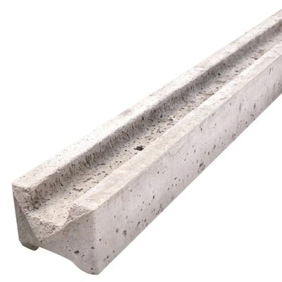 8' Slotted Concrete Intermediate Post 94mm x 109mm x 2440mm