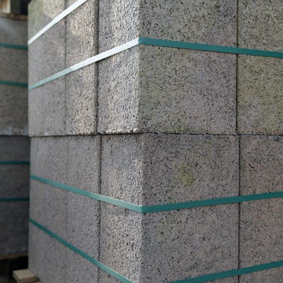 215mm Masterblock Masterdenz Solid Concrete Block 7.3N 215mm x 440mm