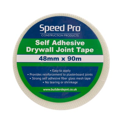 50mm Speed Pro Self Adhesive Drywall Joint Scrim Tape 90m