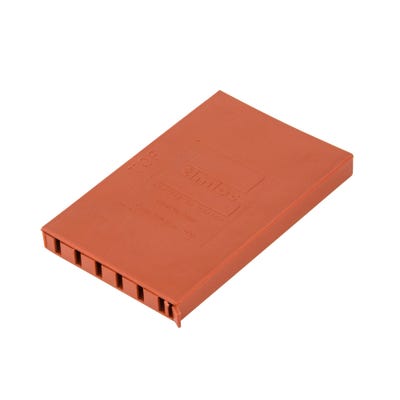 10mm x 65mm Cavity Wall Weep Vent Terracotta