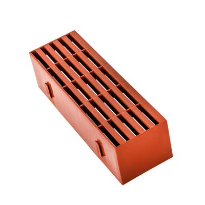 9'' x 3'' Plastic Air Brick Terracotta