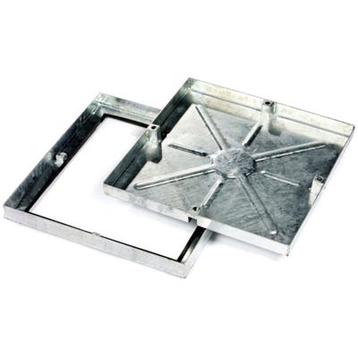 450mm x 450mm 5T Recessed Manhole Cover & Frame Concrete Infill