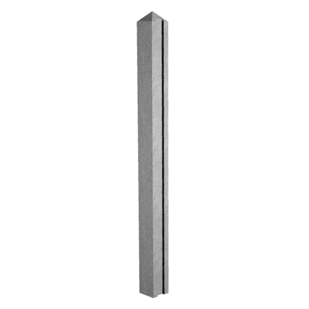 Product image for 9' Slotted Concrete Intermediate Post 109mm X 94mm X 2745mm