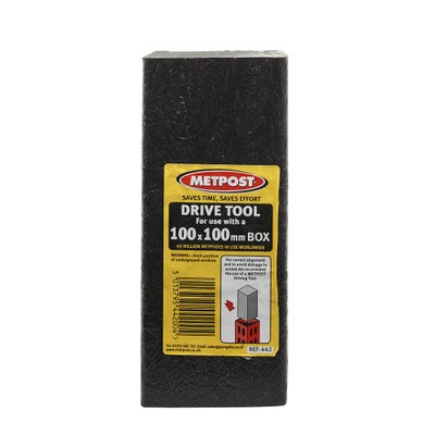 Metpost 100mm x 100mm Post Support Drive Tool