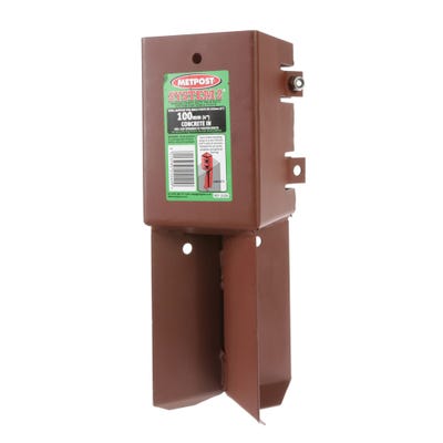 Metpost 100mm x 100mm Post Support Concrete In System 2