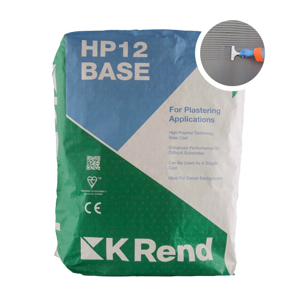 K Rend HP12 Base Render Coat 25kg