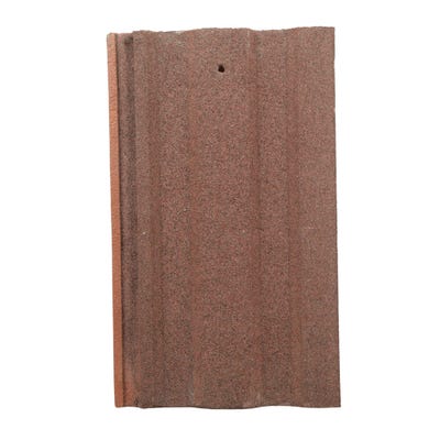 Marley Ludlow Plus Concrete Roof Tile Dark Red 387mm x 230mm