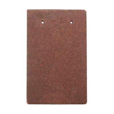 Marley Plain Tile Concrete Dark Red 267mm x 168mm