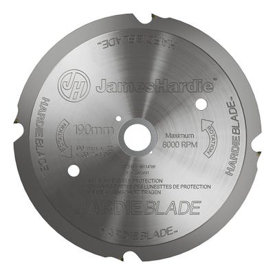 190mm Hardie Backer HardieBlade Saw Blade