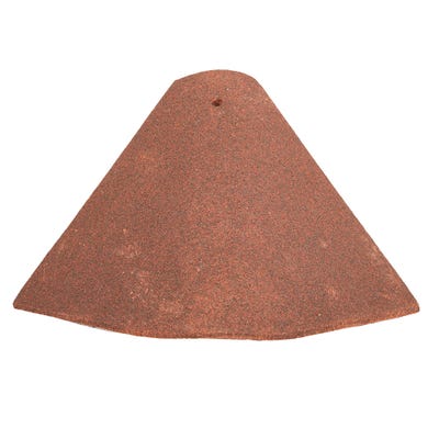 Marley Bonnet Hip Tile Concrete Dark Red 35-50° 338mm x 273mm