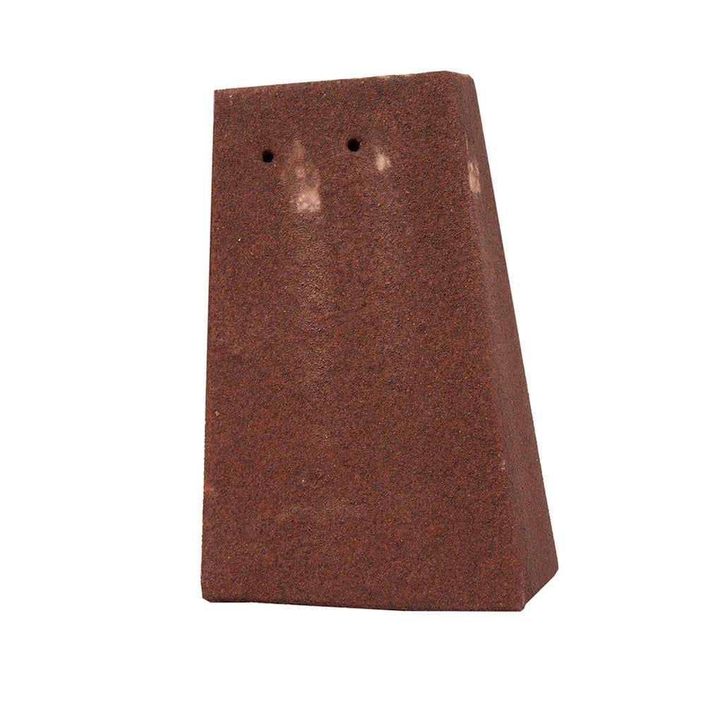 Marley 90° External Angle Tile LH Dark Red 267mm x 167mm