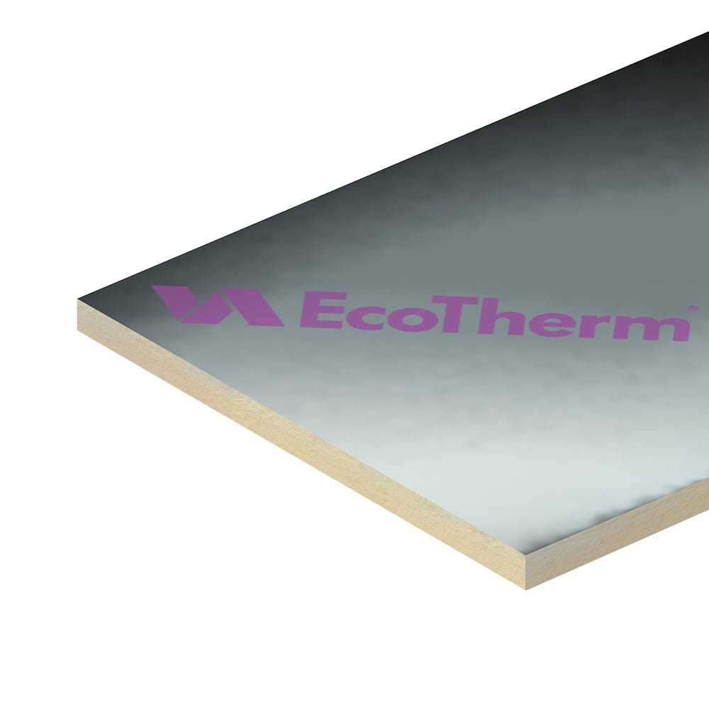 50mm EcoTherm Eco-Versal Insulation Board 2400mm x 1200mm (8' x 4')
