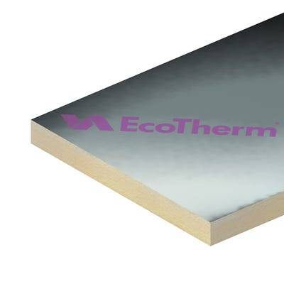 75mm EcoTherm Eco-Versal Insulation Board 2400mm x 1200mm (8' x 4')
