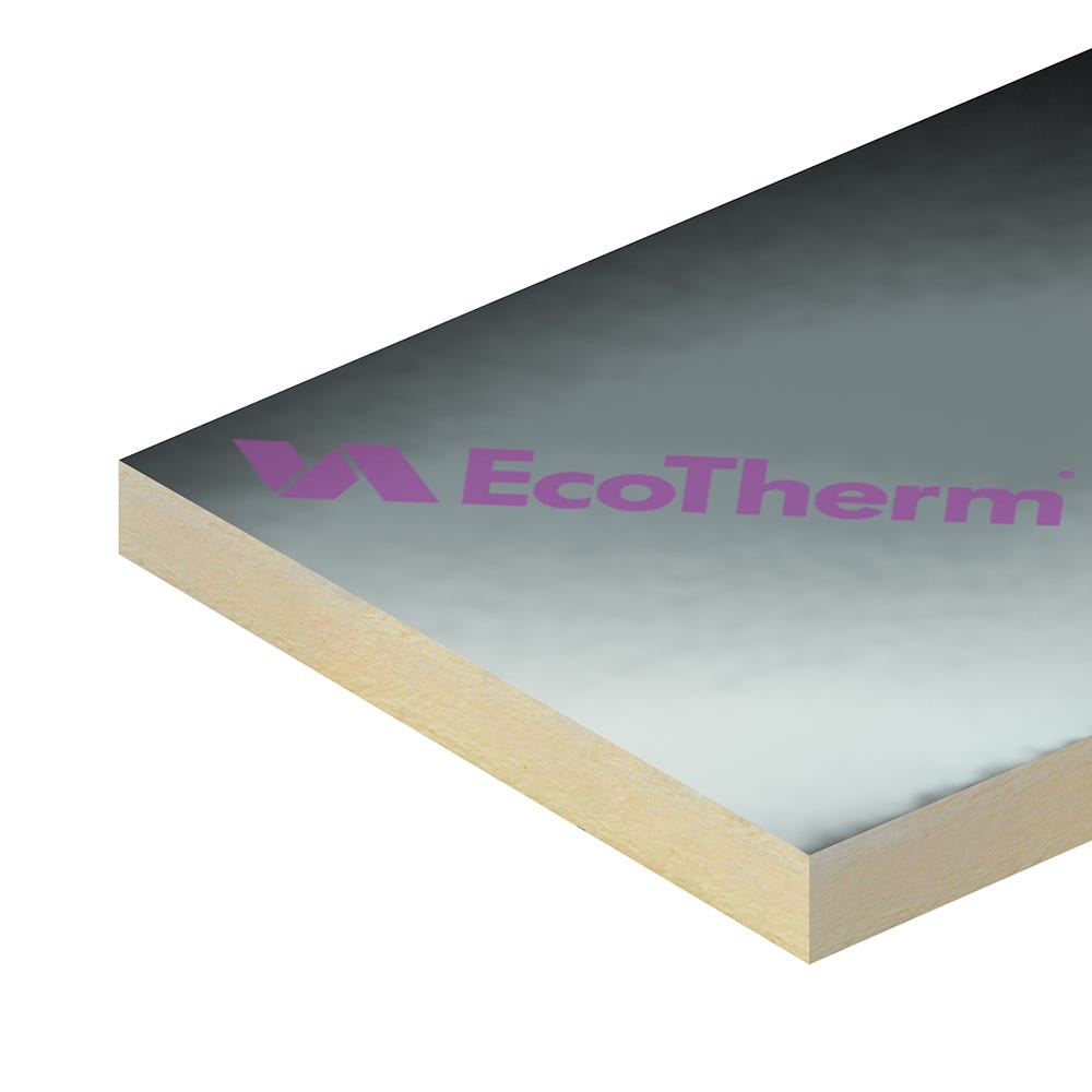 90mm EcoTherm Eco-Versal Insulation Board 2400mm x 1200mm (8' x 4')