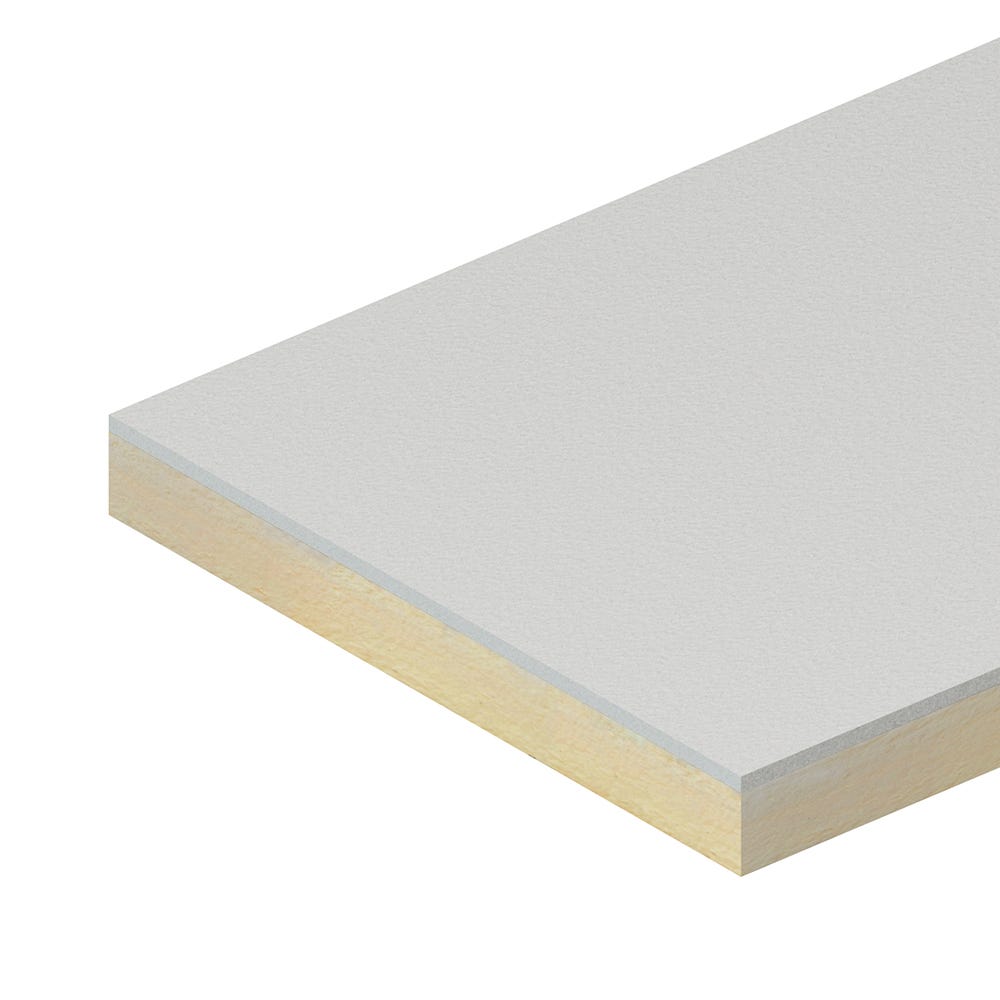 62.5mm EcoTherm Eco-Liner Insulated Plasterboard 2400mm x 1200mm (8' x 4')