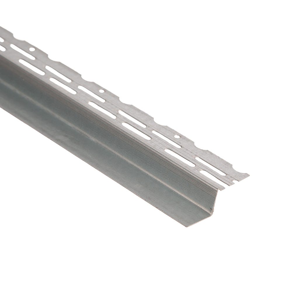 Product image for Speed Pro Drywall Feature Bead For 12.5mm Plasterboard Galvanised 3000mm (522)