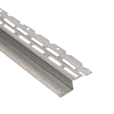 Speed Pro Drywall Feature Bead & Return For Plasterboard Galvanised 3000mm (514)