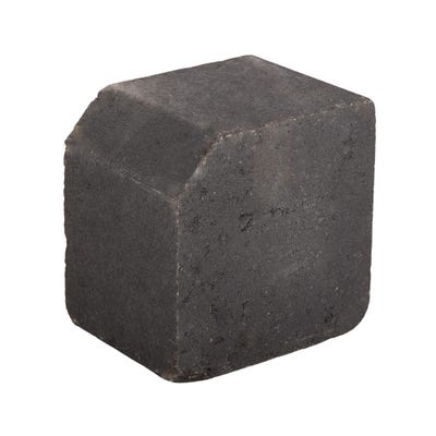 Bradstone 100mm x 125mm x 125mm Small Block Kerb Charcoal