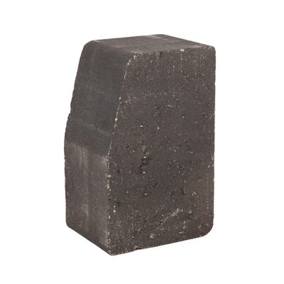 Bradstone 100mm x 125mm x 200mm Large Block Kerb Charcoal