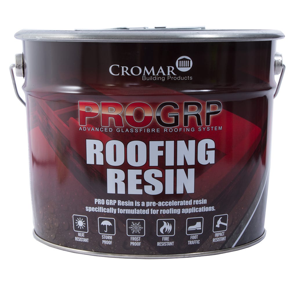 Image of Cromar Pro GRP Roofing Resin 10kg