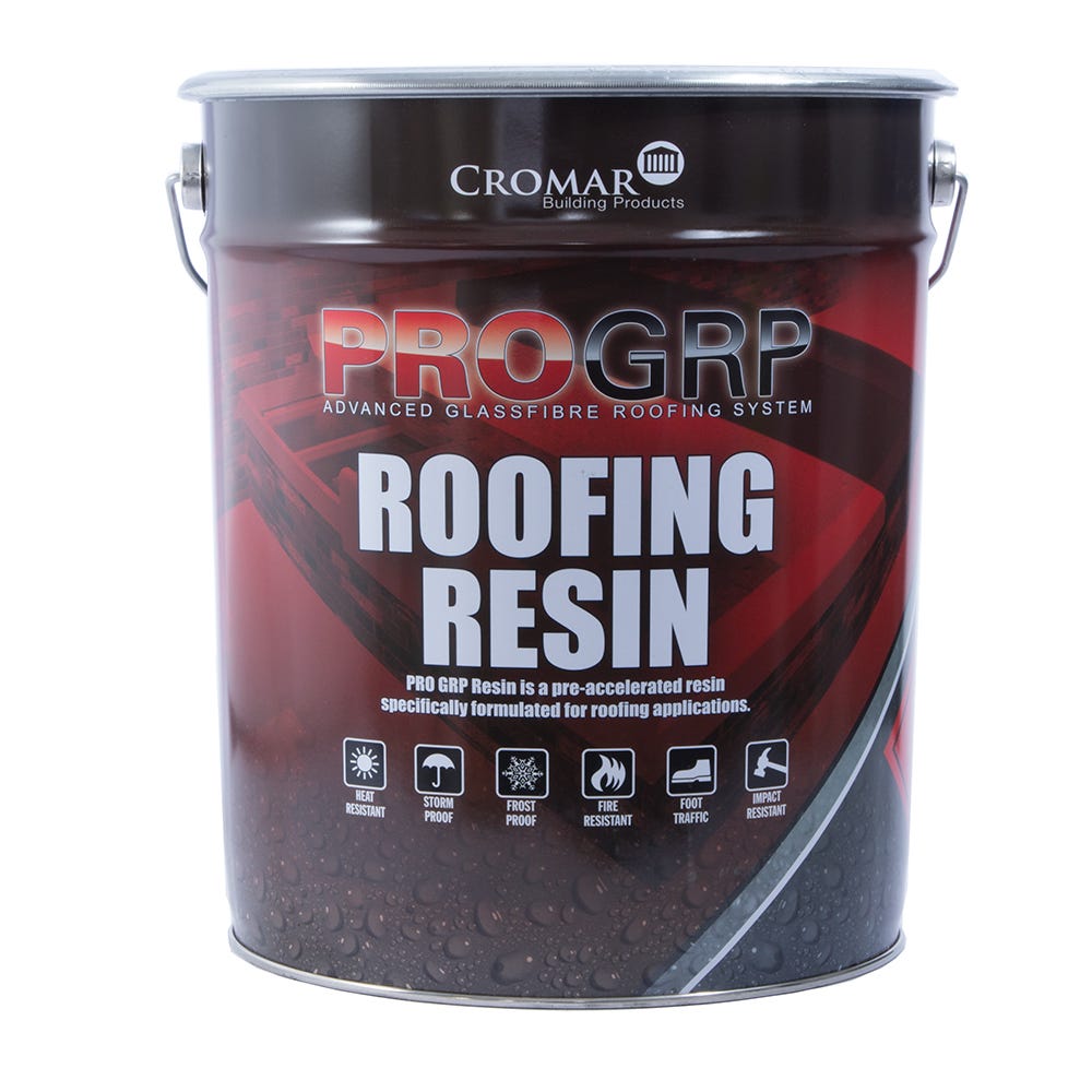 Image of Cromar Pro GRP Roofing Resin 20kg