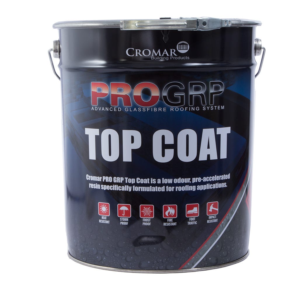 Cromar Pro GRP Roofing Top Coat 20kg