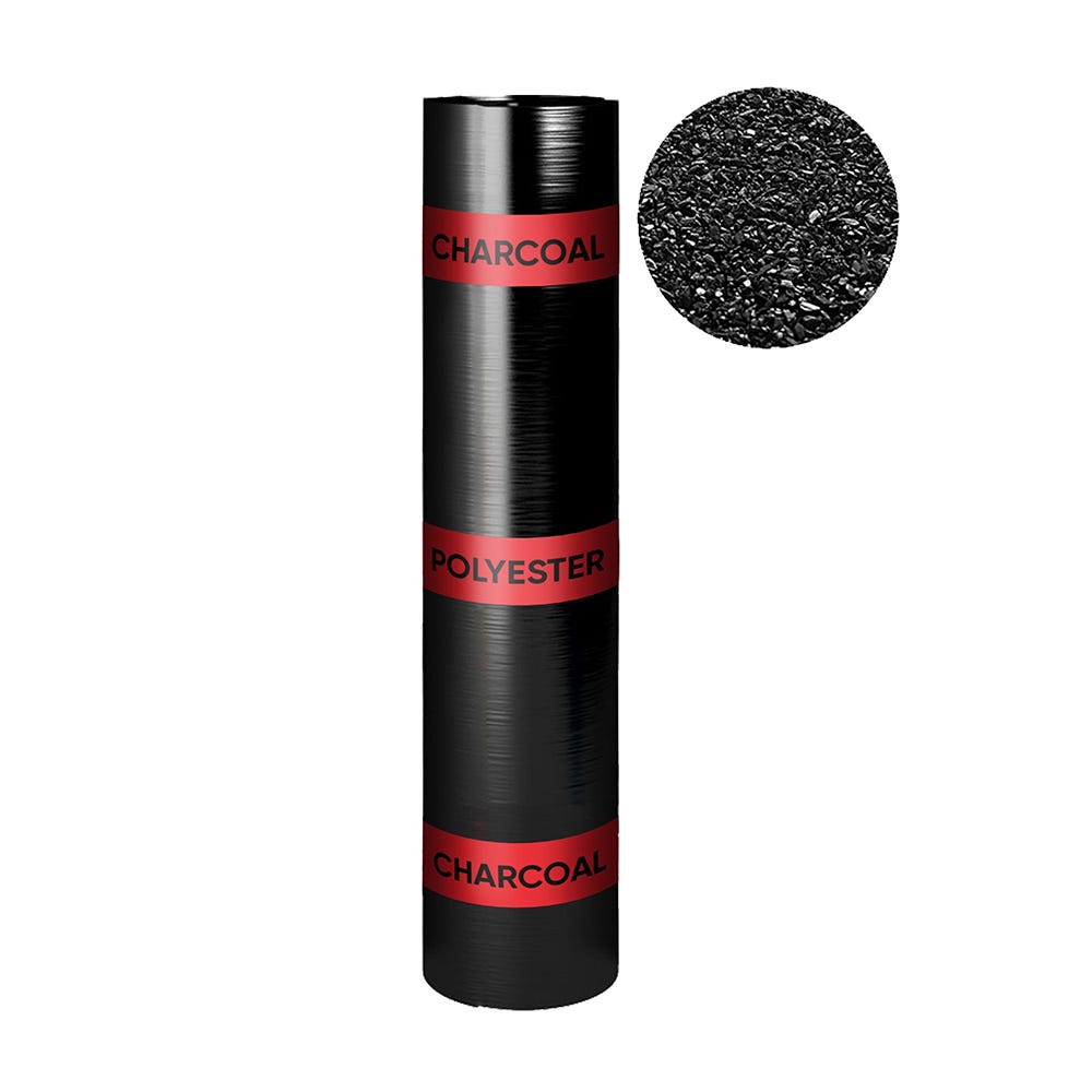 Torch On Black Mineral 4.5kg Cap Sheet SBS Felt 1000mm x 8m Roll