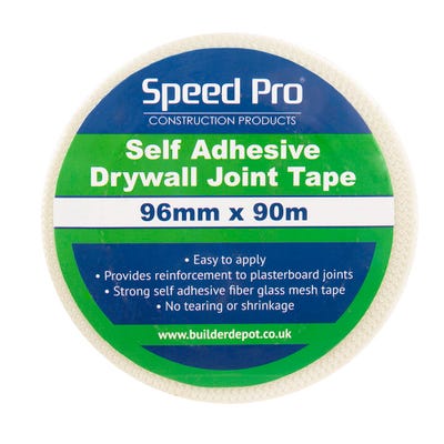 100mm Speed Pro Self Adhesive Drywall Joint Scrim Tape 90m