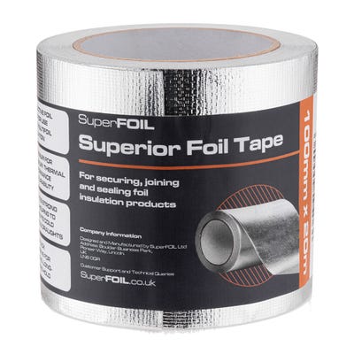 100mm x 20m SuperFOIL Superior Foil Tape