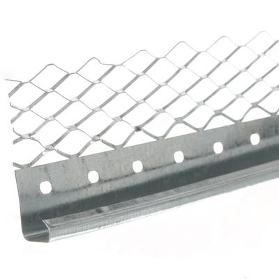 13mm Speed Pro Plaster Stop Bead Galvanised 2400mm (563) Pack of 50