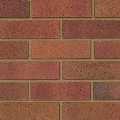 Ibstock Tradesman Sandfaced Red Multi Wirecut Facing Brick Pack of 500