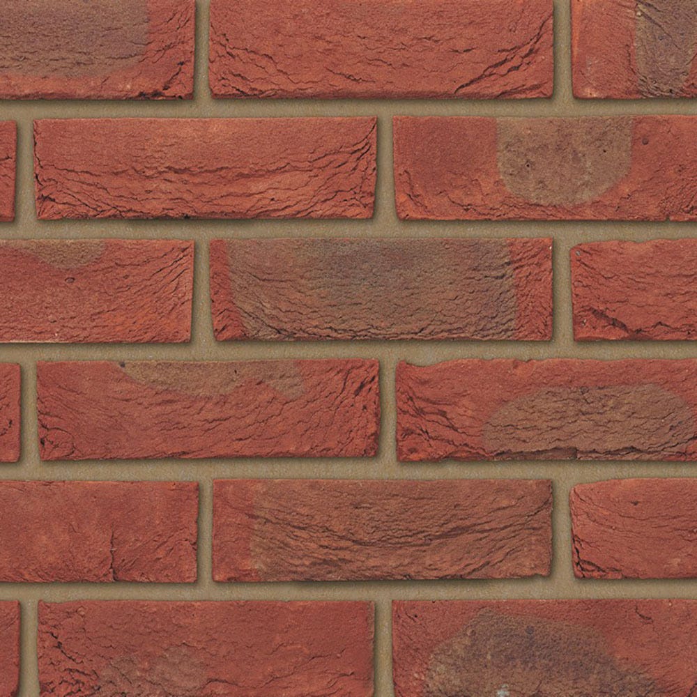 Bradgate Claret Stock Facing Brick Pack of 430