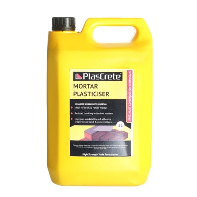 PlasCrete Liquid Mortar Plasticiser 5L