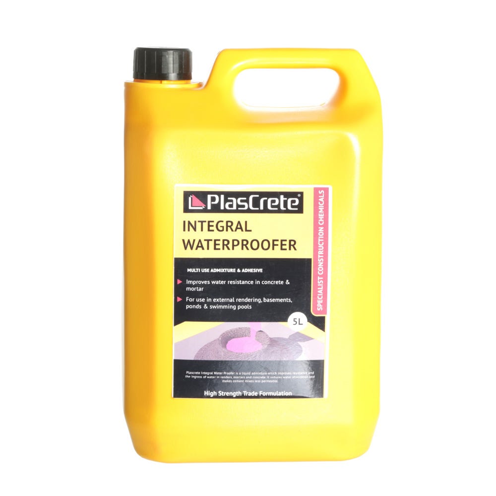 PlasCrete Liquid Integral Waterproofer 5L