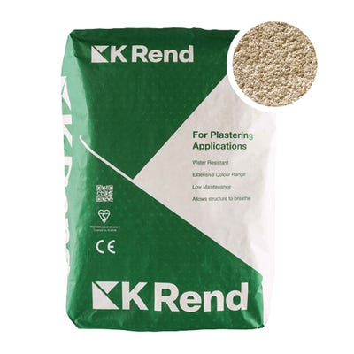 K Rend Silicone K1 Fintry Scraped Render Coat 25kg Pallet of 40