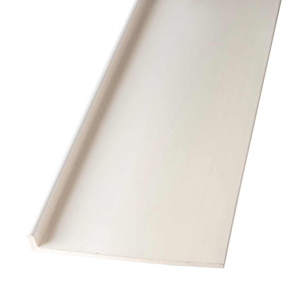 9mm x 200mm Primacell uPVC Fascia Board Single Leg 5000mm White
