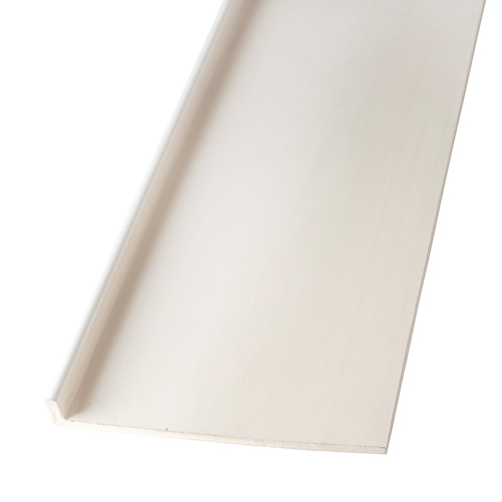 9mm x 250mm Primacell uPVC Fascia Board Single Leg 5000mm White