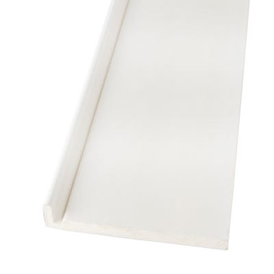 16mm x 200mm Primacell uPVC Fascia Board Single Leg 5000mm White