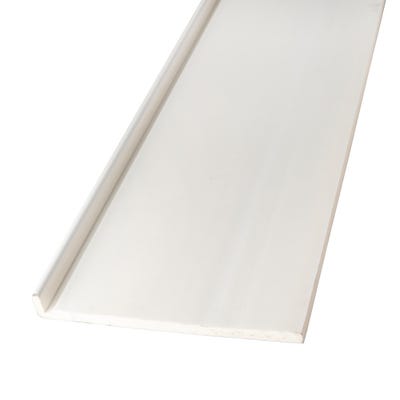 16mm x 300mm Primacell uPVC Fascia Board Single Leg 5000mm White